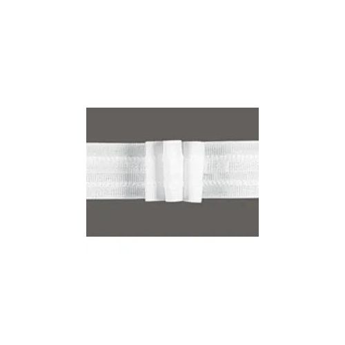 Faltenband GERSTER "Faltenband 26mm, 3 Falten" Gr. 1, weiß, B:2,6cm L:500cm, Polyester, Gardinenbefestigungen