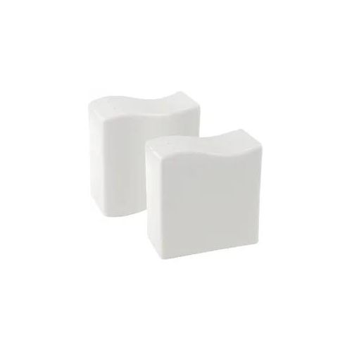 Salzstreuer VILLEROY & BOCH "Salz- und Pfefferstreuer NewWave 120 ml 2er Set weiß", weiß, Gewürzstreuer