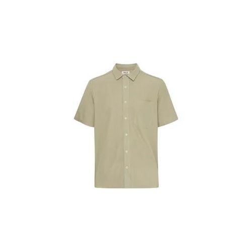 Kurzarmshirt SOLID "Kurzarmhemd SDOSVALD", Herren, Gr. XXL, grün (laurel oak), Obermaterial: 84% Baumwolle CO. 16% Polyester PES., Hemden