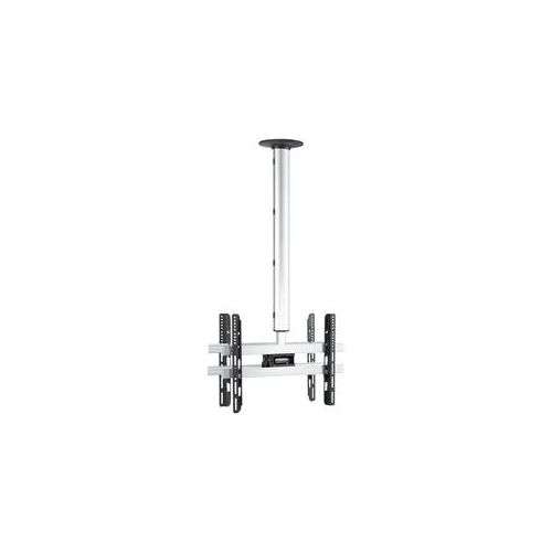 VCM TV-Deckenhalterung "TV Deckenhalterung CM4 höhenverstellbar 127-238 cm", silber, Gerätehalterungen