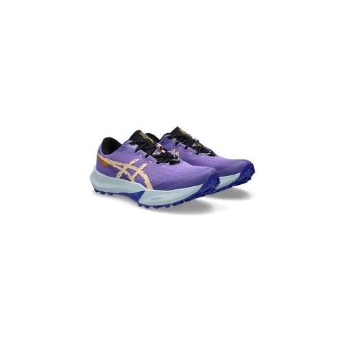 Trailrunningschuh ASICS "FUJI LITE 6", Damen, Gr. 40,5, amethyst, apricot crush, Textil, Schuhe, leichter Trailrunningschuhe