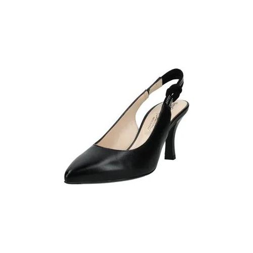 High-Heel-Pumps NERO GIARDINI "Nero Giardini Pumps Leder", Damen, Gr. 38, schwarz, Leder, Schuhe