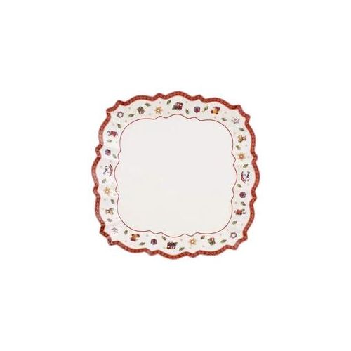 Servierplatte VILLEROY & BOCH "Servierteller Toy's Delight ø 26,5 cm bunt", bunt, L:26,5cm, Porzellan, Servierplatten, Servierplatte