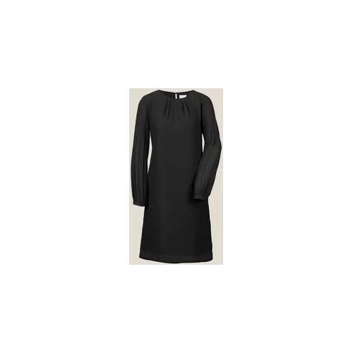 Sommerkleid MADELEINE "Kleid Langärmeliges Kleid", Damen, Gr. 42, N-Gr, schwarz, Obermaterial: 100% Polyester PES., Modern, normal, Kleider Sommerkleid