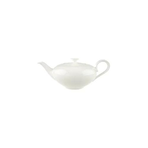 Teekanne VILLEROY & BOCH "Teekanne Anmut 1 l weiß", weiß, Kannen