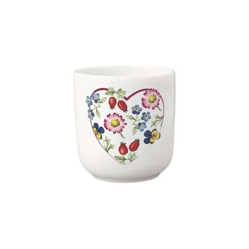 Becher VILLEROY & BOCH "Becher 275 Jahre 290 ml bunt", bunt, Porzellan, Trinkgefäße, Becher