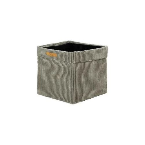 Aufbewahrungsbox LYCCE "Aufbewahrungskorb Faltbare Aufbewahrungsbox Cord 1P 1er Pack", braun (taupe), Obermaterial: 90% Polyester PES. 10% Nylon NY., Aufbewahrungsboxen, Aufbewahrungsbox