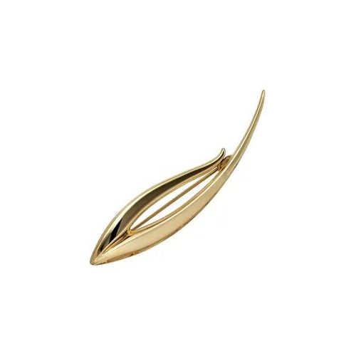 Brosche JOBO "Goldbrosche 59 mm", gelbgold 333, Broschen, Damen, Gelbgold 333, Brosche, 333 Gold