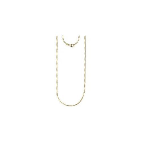 Goldkette JOBO, gelbgold 585, Halsketten, Damen, Gelbgold 585, L: 60, Goldkette, Venezianerkette 585 Gold diamantiert 60 cm 2 mm