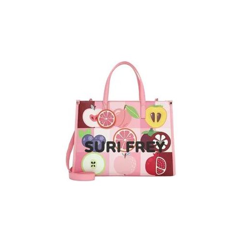 Shopper SURI FREY "Shopper SFY Issy", Damen, Gr. B/H/T: 39,5cm x 30cm x 16cm 0, rosa (rose 650), PVC, Taschen Shopper