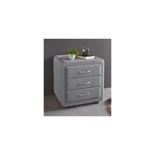 Nachtkonsole MAINTAL, grau, B:48cm H:50cm T:43cm, Sideboards, Nachtkonsole