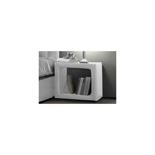 Nachtkonsole MAINTAL, weiß, B:51cm H:47cm T:39cm, Sideboards, Nachtkonsole