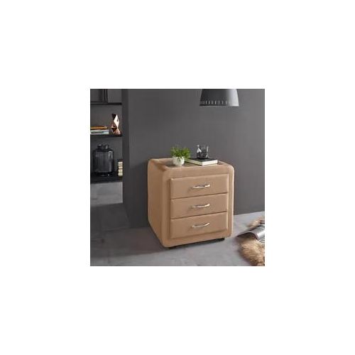 Nachtkonsole MAINTAL, beige, B:48cm H:50cm T:43cm, Sideboards, Nachtkonsole