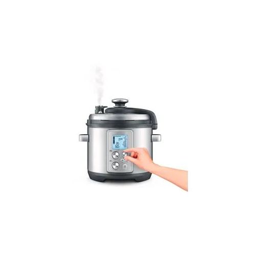 SAGE Dampfgarer "SPR700BSS the Fast Slow Pro", silber (silberfarben), B:32,3cm H:34,3cm T:34,8cm, Dampfgarer