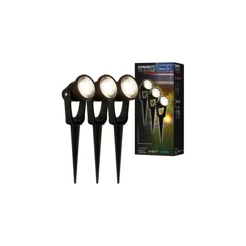 Gartenstrahler BRILONER LEUCHTEN "LILLIS Außenleuchte", schwarz, Leuchten, Gartenstrahler