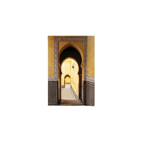 Poster REINDERS "Mediterraner Eingang Mittelmeer - Mediterrane Gemälde", gelb (farbe bild(er): gelb), B:61cm H:91,5cm, Papier, Bilder, Poster