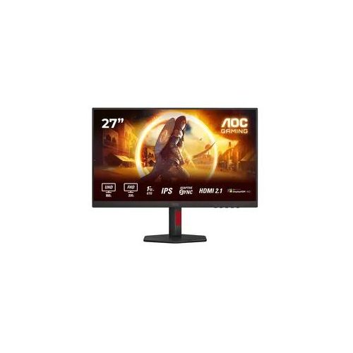 AOC Gaming-Monitor "U27G4R", Energieeffizienz: F (A-G), schwarz, B:61,4cm H:36,6cm T:5,13cm, Monitore, UHD / Dual Frame, neigbar, Monitor für Konsolen-Gaming, HDMI 2.1
