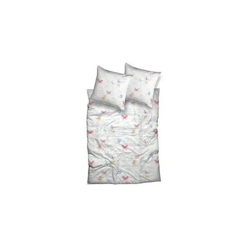 Bettwäsche CASATEX "Alara", multicolor, B/L: 155cm x 220cm, 1 Stk., 1 Stk., Satin, B/L: 80cm x 80cm, 2 tlg., Satin, Bezug: 100% Baumwolle, Bettwäsche, Bettwäsche, zauberhaft und frühlingsfrisch