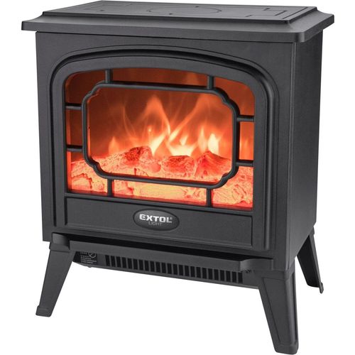 Krb elektrický s plápolajícím ohnm LED a topením, 1800W