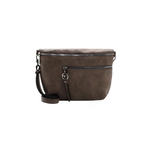 Gürteltasche TAMARIS "Gürteltasche TAS Nele", Damen, Gr. B/H/T: 23cm x 20cm x 7cm 0, braun (mud 951), Polyurethan, Taschen Gürteltasche