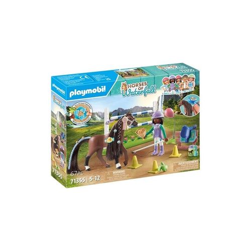 Playmobil Horses of Waterfall - Zoe & Blaze mit Turnierparcours
