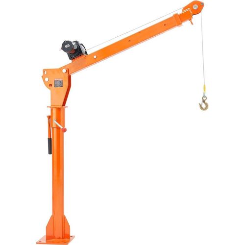 Elektrischer Pickup-Kran mit Hebevorrichtung, 1100 lbs, 360° drehbar