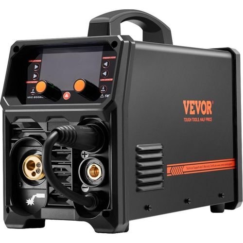 MIG Welder 200A Pluse Mig Welding Machine 5-in-1 Synergic Welder Machine