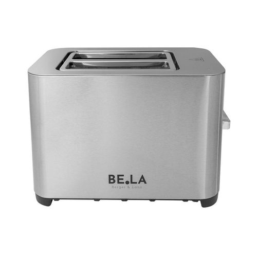 Toaster "Berger Lanz Chromstahl TO-2", silber, B:16cm H:18,5cm T:28cm, Toaster, Toaster