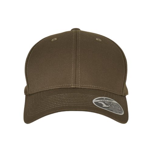 Visor FLEXFIT "Flexfit Accessoires Flexfit 110 Curved Visor Snapback", Herren, Gr. onesize, olive, 63% Polyester, 34% Baumwolle, 3% Elasthan, unifarben, Caps Visor