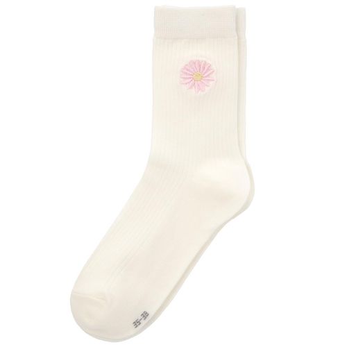 1 Paar Damen Socken mit Applikation