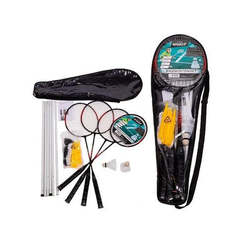 SportX Badminton Set with Net