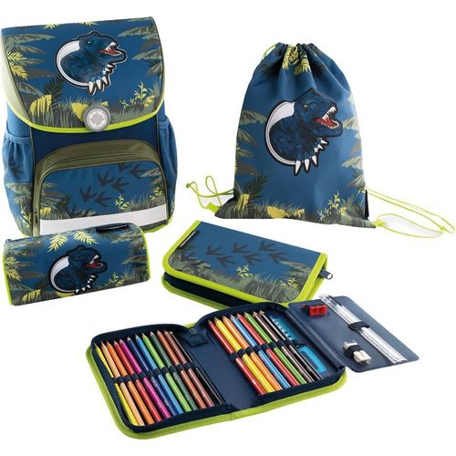 EBERHARD FABER 577651 EBERHARD FABER Schulranzen-Set EFAlino Dinosaurier, 4-teilig