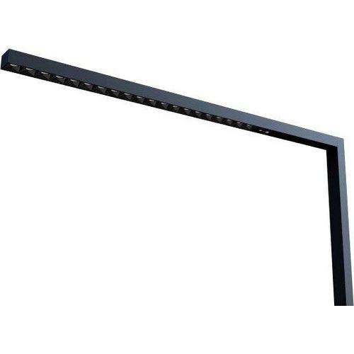 RealLED LED Stehleuchte Officeflow 80W tageslichtabhängige Dimmung ideal fürs Büro 4000 K Neutralweiß Schwarz