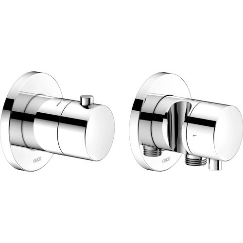Keuco THST-Arm. FS rund Umstellventil, 2 Verbraucher, verchromt, 1 Stk.