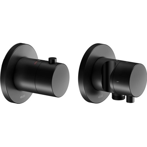 Keuco THST-Arm. FS rund Umstellventil, 2 Verbraucher, schwarz m., 1 Stk.
