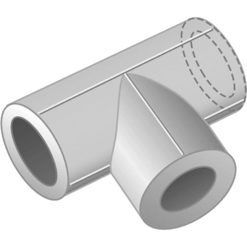 KE Kelit KE35 KELEN, PP-RCT, T-Stück, reduziert, 90/63/90, 1 Stk.