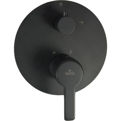 Concealed shower mixer with shower switch