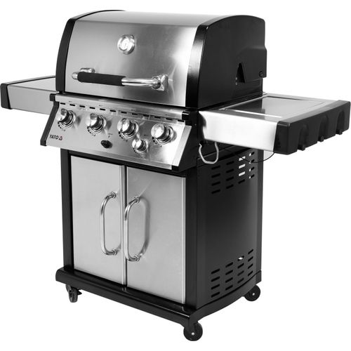 Yato Grill Gazowy 4+1 Stal Nierdzewny 17,5Kw