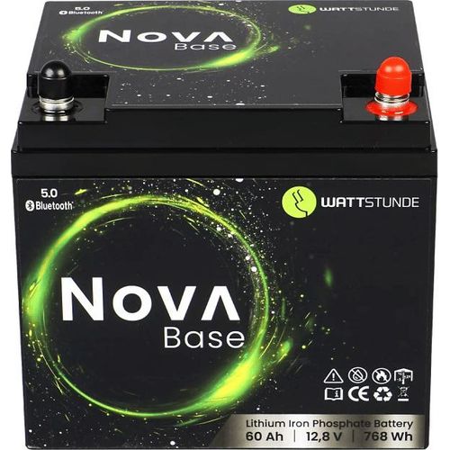 WATTSTUNDE® NOVA Base 60Ah Batterie LiFePO4