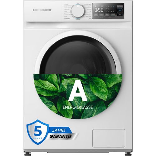 Heinner HWM-M914IVNA Waschmaschine 9 kg, Dampfprogramm, LED-Display, 1400 U/min, , Weiß