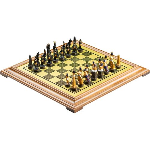 s Ägyptisches Schachspiel aus Tilia-Holz - 48 cm - Italfama