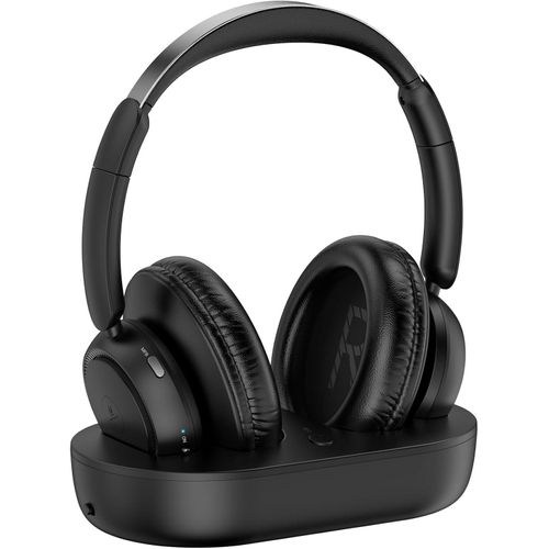 Over-Ear-Kopfhörer mit TV-Sender-Ladestation für Senioren, Hörgeschädigte, Keine Audioverzögerung, Blutooth-Kopfhörer, Plug-and-Play