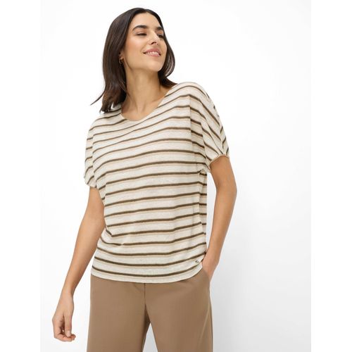 Brax Damen Shirt Style CAELEN S mocha brown, dunkelbraun, Gr. 38