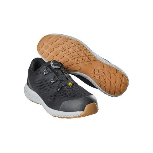 Mascot Sicherheitshalbschuh S1P mit Boa® Sicherheitshalbschuh S1P Sicherheitsschuhe Größe 1041, schwarz (F0300-909-09-1041)