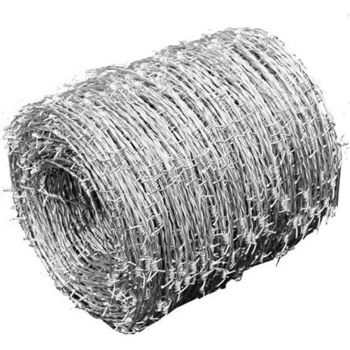 Stacheldraht 500 m aufgerollt