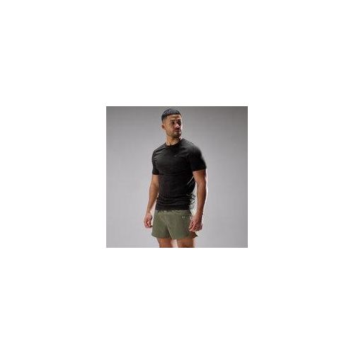 MP Herren Velocity Ultra Muscle Fit Nahtlos T-Shirt - Gewaschen Schwarz - XS