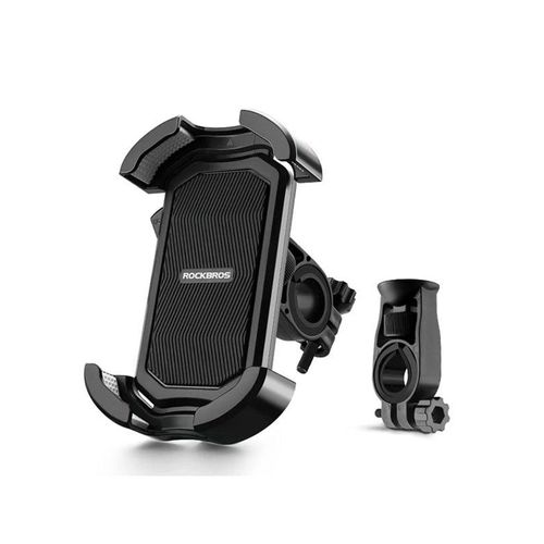 Rockbros 25210032001 Bike Phone Holder for Handlebars - Black