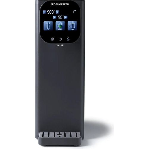 OsmoFresh® Fusion Stream - Leitungsgebundene Auftisch Osmoseanlage mit Heißwasserspender - Trinkwasser Spender