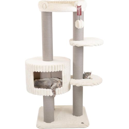 Kratzbaum Edward · beige · ca. 68 x 68 x 158 cm