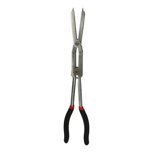 KS Tools Doppelgelenk-Sicherungszange für Innensicherungsringe, 345 mm (500.7016)